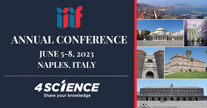 4Science alla IIIF Annual Conference – Napoli, 5 – 8 giugno 2023